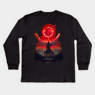 Souei - Bloody Illusion Kids Long Sleeve T-Shirt